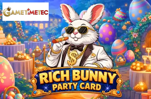 Rich Bunny Party Card